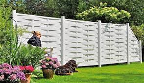 Kunststoff Lamellenzaun Munchen Sichtschutz Garten Kunststoff Kunststoffzaune Zaun