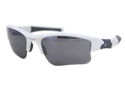 Oakley Flak Jacket Xlj 03 917 Polished White Black Iridium Sunglasses