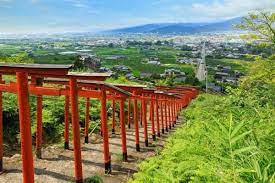 連なる鳥居と絶景が見事な浮羽稲荷神社 福岡観光地検索 福岡県観光情報 クロスロードふくおか 鳥居 観光地 福岡 観光
