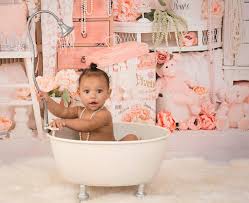 During the early months of your baby's life, you'll want to continue bathing them one to two times per week. 8 Month Old Baby Girl Photo Session Sweet C Photography