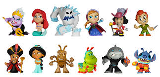 The theme is villains and heroes. Disney Heroes Vs Villains Mystery Minis Plastic And Plush