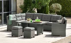 Entspannen und tanken sie energie in ihrem garten, auf dem balkon oder auch im wintergarten. Garten Loungeset Olympie Aus Polyrattan Anthrazit Oogarden