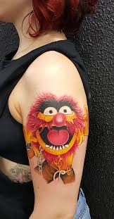 Personagem Dos Muppet S Chamado Animal Feito Pelo Tatuador Clayton Dias Muppets Muppetshow Animal Tattoos Tattooart Tattoo Tattoos Animal Muppet Muppets