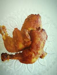 Ayam•jeruk lemon•garam•merica bubuk•bawang putih geprek•bahan bumbu:•kecap manis•saus. Ayam Percik Noxxa Part 1