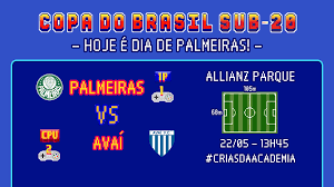 Brazil » copa do brasil 2021. No Allianz Parque Verdao Encara Avai Em Decisao Por Lugar Na Semifinal Da Copa Do Brasil Sub 20 Palmeiras