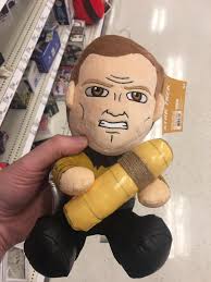 I'm worried about this Kirk plushie, it doesn't look like Kirk, and that  other thing
