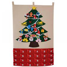 A week later, look for 75% off markdowns on decor — and even a few toys (last year we saw l.o.l. Tinker Diy Felt Christmas Tree Appeared Calendar Birthday Calendar Appears Fabric And Pocket Calendars Appear In 2020 New Year Decoration Walmart Com Walmart Com