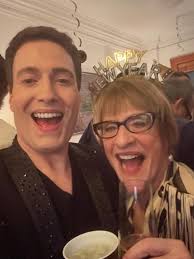 When Patti LuPone says girl, we havin a New Year's Eve party, you get out  of bed and put