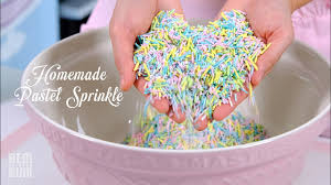 Homemade Pastel Sprinkles. A Great Way to Decorate Cakes or Desserts!