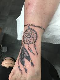 On Right Ankle Foot Dream Catcher Tattoos Feather Tattoo Ankle Dream Catcher Tattoo