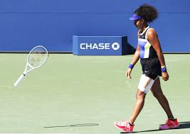 You might've missed this a closer look at osaka's bold pink shoes shows the phrase home is where the heart is written across the side. Frustrated Naomi Osaka Survives To Reach Us Open Round Of 16