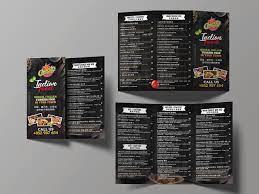 All Work Food Menu Food Menu Design Menu Design