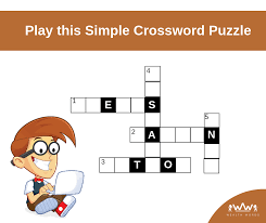 Play This Simple Crossword Puzzle Crossword Clues Across 1 Tall And Leafy These Provide Shady Crossword Puzzle Games Crossword Puzzle Online Puzzle Games