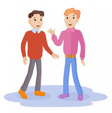 Imagenes de dos jovenes conversando dibujos : Dos Amigos Risa Vectores Graficos Imagenes Vectoriales Depositphotos