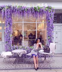 floral cafes in london 2018 trend instagram 2018 flower cafe cafe design coffee shop design