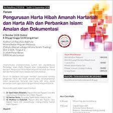 Closed on saturdays, sundays and public holidays (except the library, which is open from 9:00 am to 1:00 pm on saturdays). Forum Pengurusan Harta Hibah Usrah Associates Di Wisma Badan Peguam Malaysia Ikhlas Consultant