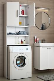 Waschmaschinenschrank Weiss Badregal Hochschrank Waschmaschine Bad Schrank Badezimmerschrank Uberbau Badez Schrank Waschmaschine Badregale Hochschrank