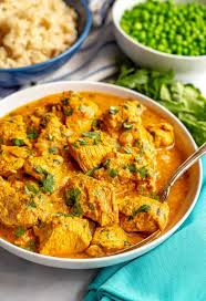 Indian chicken curry is savory, creamy, and a little bit spicy, made with lean chicken breast, fat free yogurt, diced tomatoes, and seasoning. Easy Healthy Butter Chicken Family Food On The Table