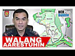 There is no going in and going out of the covered area unless you are authorized to do so. Gen Eleazar Say No One Will Be Arrested For Violating The Ncr Bubble Checkpoints Youtube