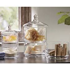 The best bathroom rugs and bath mats. 3 Tiered Glass Canister Http Www Countrydoor Com 3 Tiered Glass Canister Pro Omsource Sli Spa Bathroom Decor Lanterns Decor Glass Canisters