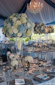 Use elaborate masks and beaded necklaces in your décor, and go for a purple, green, and gold color scheme. Pantone S 2016 Color 63 Serenity Wedding Ideas Hydrangeas Wedding Blue Themed Wedding Wedding Flowers