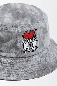 Keith Haring Tie Dye Bucket Hat In 2020 Bucket Hat Tie Dye Urban Outfitters