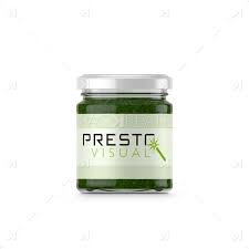 Download 200g Green Pesto Jar Smart Label Packreate Jar Wine Marinade Glass Jars
