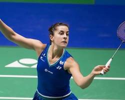 Hình ảnh về Carolina Marin playing badminton