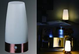 The sensor automatically turns lights and devices on when motion is detected in the room and turns them off when the room is unoccupied. China Led Table Lamp With Pir Motion Sensor Juliet China Motion Sensor Light New Design Led Light