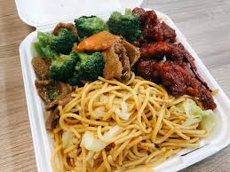 bento box combo at panda kitchen [hole