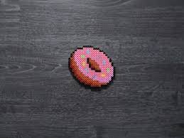 Donut Dounets Creations En 2020 Perles Hama Perles A Tisser Perles Hama Kawaii