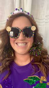 💜✨ THIS SUNDAY ✨💚, We will be out at the Push Mow Parade in Abita Springs  this Sunday selling allllll the Mardi Gras sunnies! Come and grab you a  pair for you or your kiddos or both! , ...