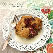 Ground cinnamon, to dust (see tip) Strawberry Rhubarb Pudding Cake La Melasse Grandma