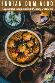Dum Aloo Dhaba Style Indian Vegetarian Curry Recipe Recipe Curry Recipes Curry Recipes Vegetarian Recipes