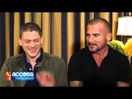 Wentworth Miller Dominic Purcell On Working Together On The Flash Wentworth Miller Dominic Purcell Wentworth