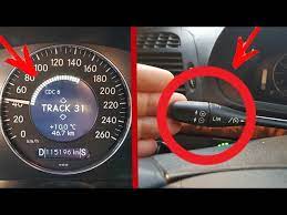 Mercedes W211 Hidden Function Of Cruise Control Youtube