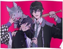 Kokichi And His Boyfriend Poster By Alexiagandy In 2021 Anime Danganronpa Characters Fan Art