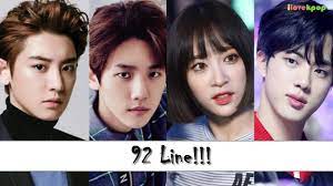 · the '95 liner · '97 line . Idols Nacidos En 1992 92 Line Youtube