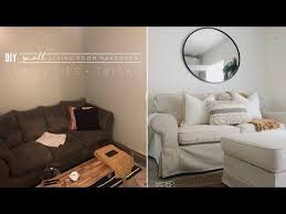 Diy Small Living Room Makeover Youtube Living Room Makeover Sofas For Small Spaces Budget Friendly Living Room