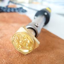 The logo ist branded by hand into the leather label. Electric Branding Iron For Leather Wood Temperature Etsy Branding Iron Branding Irons Wood Branding
