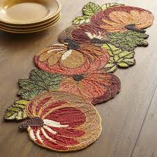 50 Fall Tablescapes Home Decor Essentials For Every Budget With Images Pumpkin Bead Burlap Table Runner Diy Pumpkin Table Runner