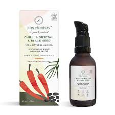 Proponents of black seed oil as a hair loss remedy do have some research to back up their claims. Juicy Chemistry Organic Hair Oil For Hair Growth And Hair Fall Control With Chilli Horsetail And Black Seed 30 Ml Adezon