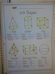 miss third grade 3d shapes vertices faces edges simon