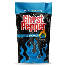 This pepper comes from two varieties within the chinense species, which tend to have some similarities in flavor. Ghost Pepper Spicy Blue Raspberry Candy