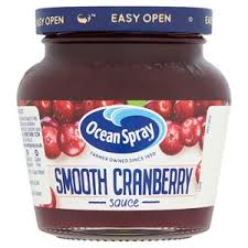 This is a very refreshing recipe i have used for years. Ocean Spray Wholeberry Cranberry Sauce