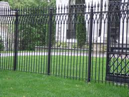 A wrought iron fence made and installed by abco ornamental iron works can completely transform the appearance of your outdoor living space, all. Exterior Wrought Iron Raiings Fence Gates Balcony Traditional Landscape Toronto By Omega Iron And Railings Houzz