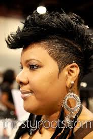 Hunting down the best mohawk hairstyles for black women? Pin By Sharaun Johnson On Hair There And Everywhere Barber Haircut Styles Hair Styles Short Hair Styles