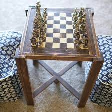 When i arrived in germany for my 6 months erasmus program in 2018, i had in mind to begin to feel more comfortable with diy. Diy Chess Board Table Ryobi Nation Projects
