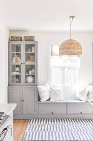 The benchtops open up providing extra space to stash things like those use your new storage to free up space in your kitchen. Diy Ikea Banquette Seating Built In Ikea Havsta Hack Hydrangea Treehouse