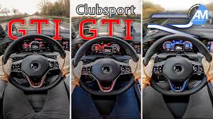 It's more engaging too and feels more special. 2022 Volkswagen Golf R Vs Gti Clubsport Vs Gti Autobahn Acceleration Battle Autoevolution